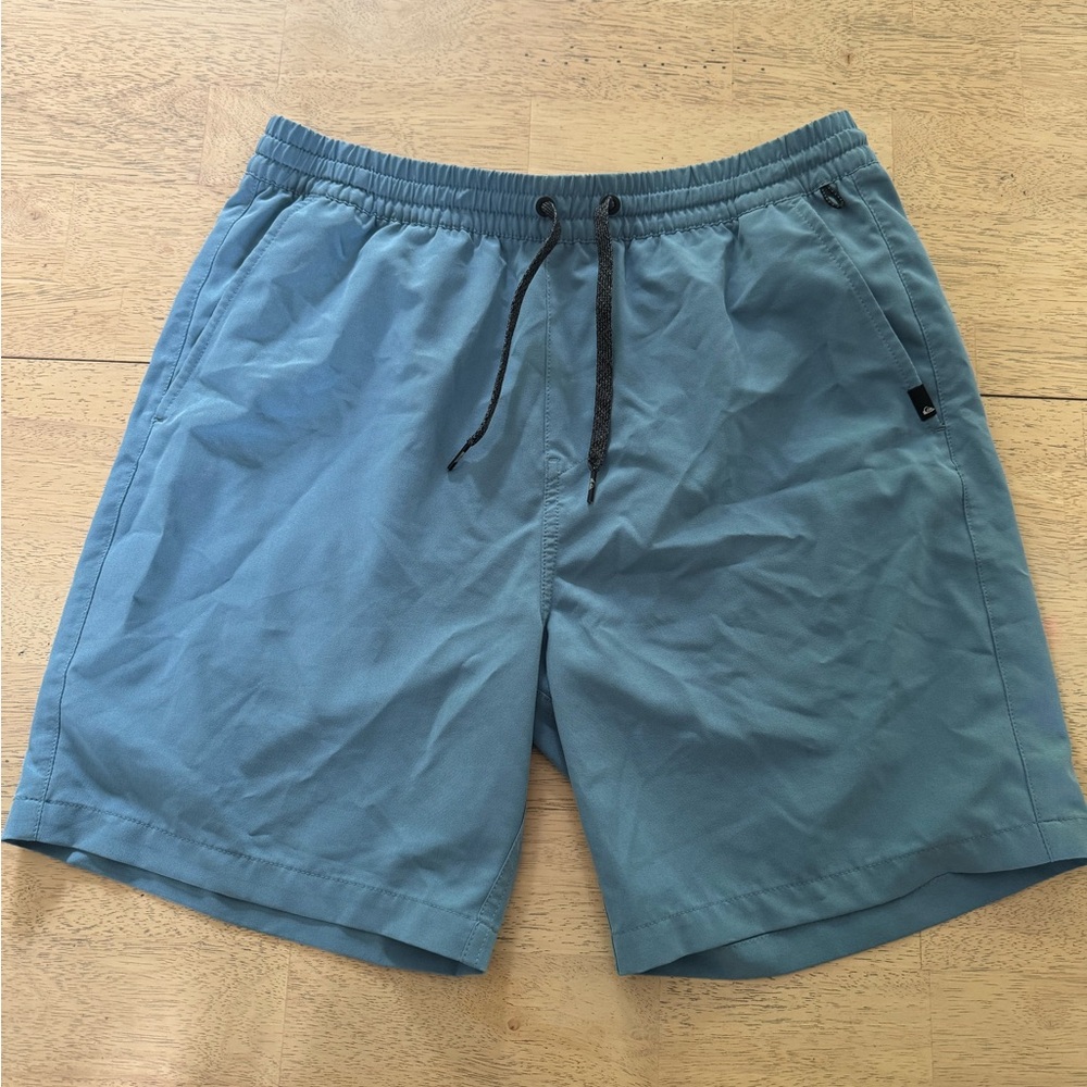 Quiksilver Light Blue Amphibian 4waystretch Shorts
